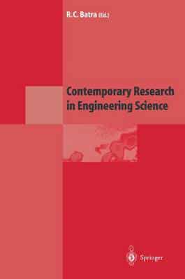 Contemporary Research in Engineering Science