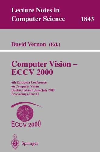 Computer Vision, ECCV 2000