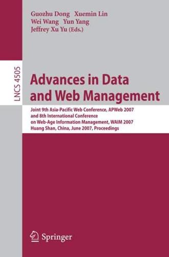 Advances in Data and Web Management Information Systems and Applications, Incl. Internet/Web, and HCI