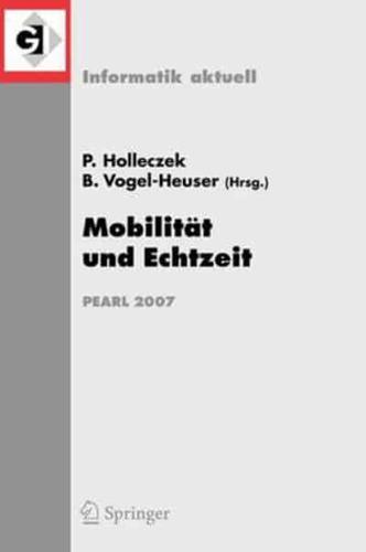 Mobilitt und Echtzeit - PEARL 2007