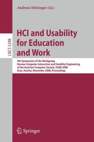 HCI and Usability for Education and Work