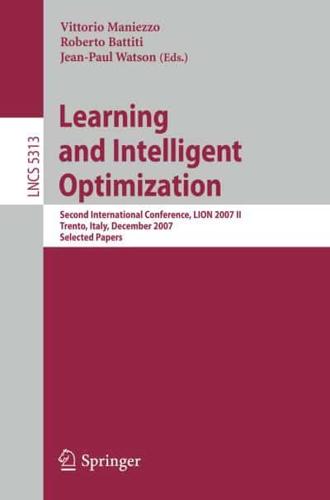 Learning and Intelligent Optimization Theoretical Computer Science and General Issues