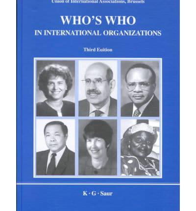 Who's Who in International Organizations