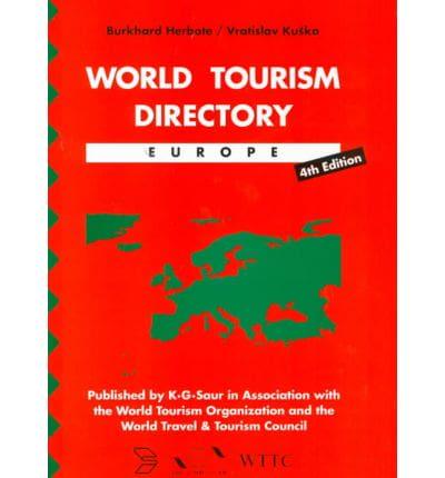 World Tourism Directory. Part 1 Europe