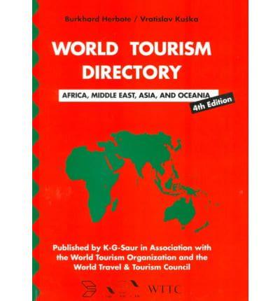 World Tourism Directory. Part 3 Africa, Middle East, Asia, and Oceania