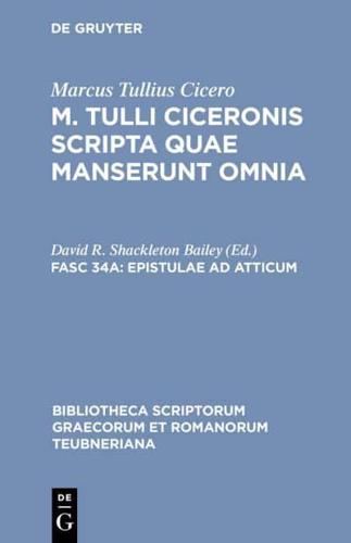 Epistulae Ad Atticum: Vol. II. Libri IX-XVI
