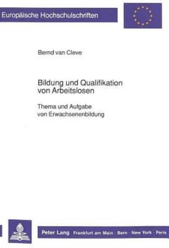 Bildung Und Qualifikation Von Arbeitslosen