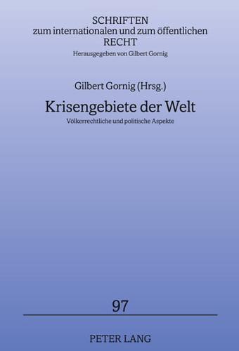 Krisengebiete Der Welt