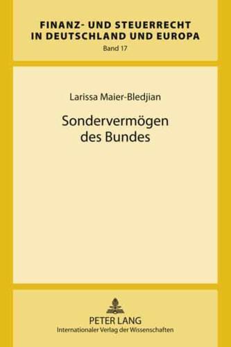 Sondervermoegen Des Bundes