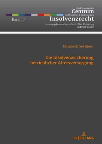 Die Insolvenzsicherung Betrieblicher Altersversorgung