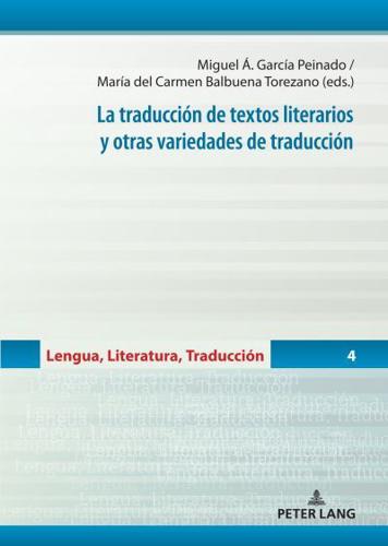 La Traducción De Textos Literarios Y Otras Variedades De Traducción