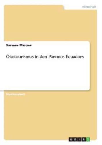 Ökotourismus in Den Páramos Ecuadors