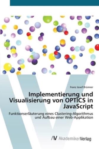 Implementierung und Visualisierung von OPTICS in JavaScript