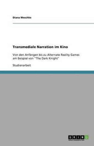 Transmediale Narration Im Kino