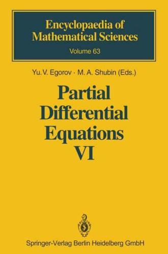 Partial Differential Equations VI : Elliptic and Parabolic Operators