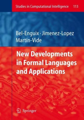 New Developments in Formal Languages and Applications