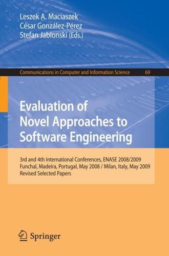 Evaluation of Novel Approaches to Software Engineering