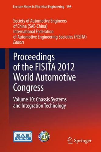 Proceedings of the FISITA 2012 World Automotive Congress