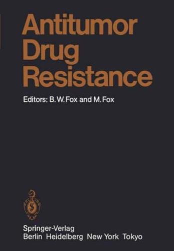 Antitumor Drug Resistance