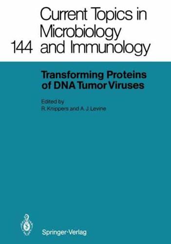 Transforming Proteins of DNA Tumor Viruses