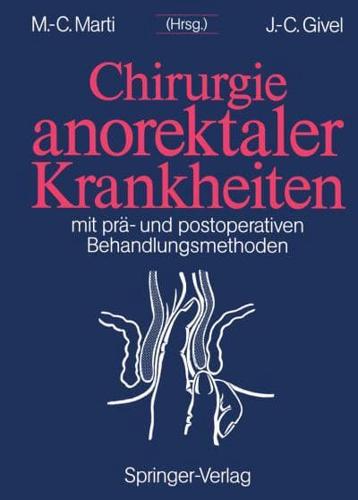 Chirurgie Anorektaler Krankheiten