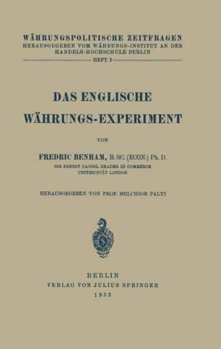 Das Englische Währungs-Experiment