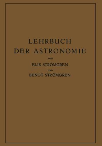 Lehrbuch Der Astronomie