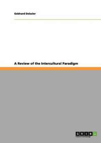A Review of the Intercultural Paradigm