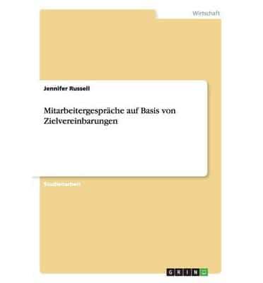 Mitarbeitergespräche auf Basis von Zielvereinbarungen