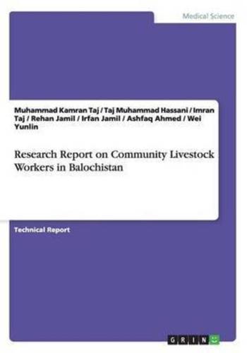 Research Report on Community Livestock Workers in Balochistan