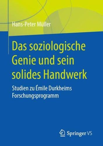 Das Soziologische Genie Und Sein Solides Handwerk