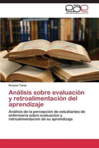 Análisis sobre evaluación y retroalimentación del aprendizaje