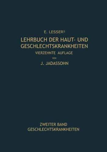 Lehrbuch Der Haut- Und Geschlechtskrankheiten