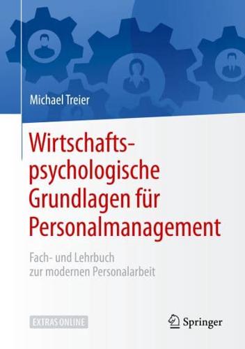 Wirtschaftspsychologische Grundlagen Für Personalmanagement