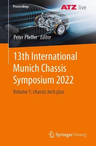13th International Munich Chassis Symposium 2022 Volume 1