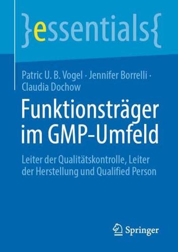 Funktionsträger Im GMP-Umfeld