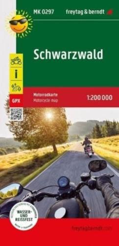 Black Forest (Schwarzwald), Motorcycle Map 1