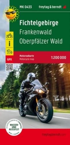 Fichtel Mountains - Franconian Woods Motorcycle Map