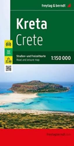 Crete Road and Leisure Map 1:150,000