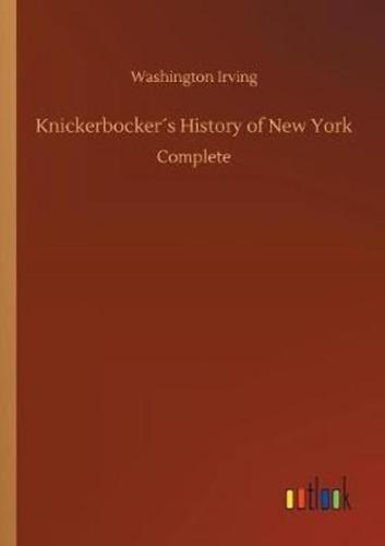 Knickerbocker´s History of New York