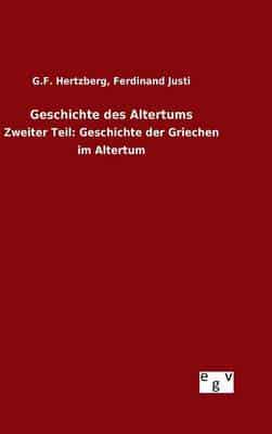 Geschichte des Altertums