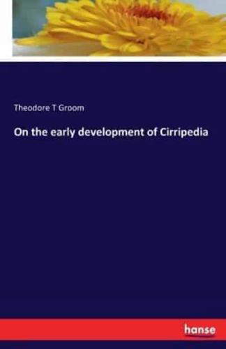 On the early development of Cirripedia