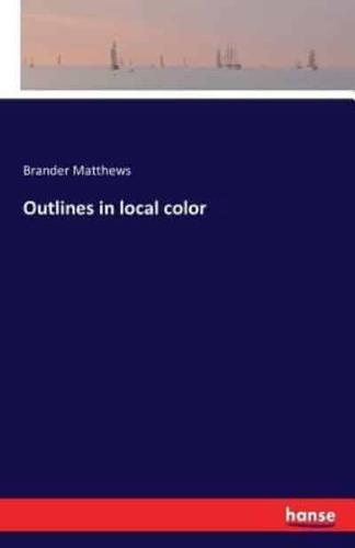 Outlines in local color