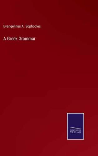 A Greek Grammar