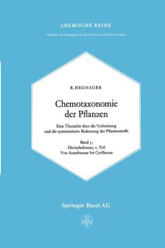 Chemotaxonomie Der Pflanzen Chemische Reihe