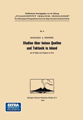 Studien Über Heisse Quellen Und Tektonik in Island