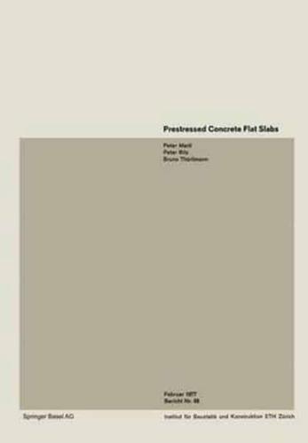 Prestressed Concrete Flat Slabs / Dalles Plates Precontraintes / Vorgespannte Flachdecke