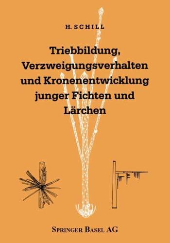 Triebbildung, Verzweigungsverhalten und Kronenentwicklung junger Fichten und Lärchen : including a comprehensive summary in English