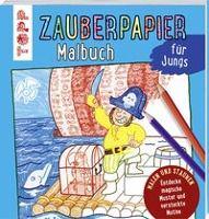 Zauberpapier Malbuch für Jungs