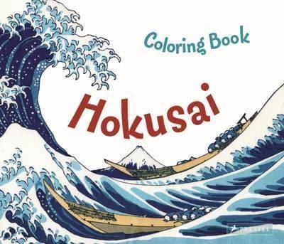 Hokusai Colouring Book